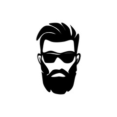 charismatic men's logo with a minimalist and bold touch