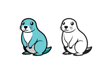 two parrots on white