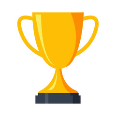 Trophy cup vector image new