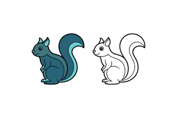 black and white cats