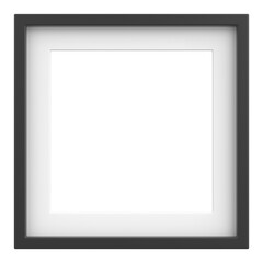 Picture frame. 3D frame. 3D illustration.