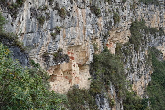Mausoleums of Revash, Chachapoyas, Peru