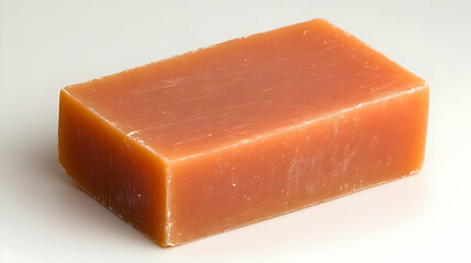 Orange Bar Soap, Realistic Product Photo