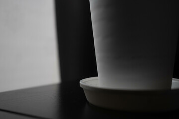 モノクロとフラワーベース