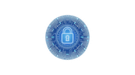 Photo of cybersecurity icon isolated on transparent background.png