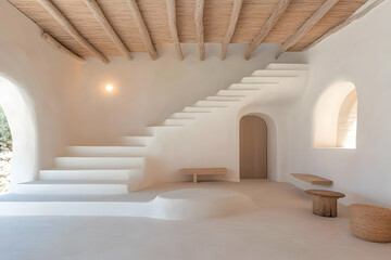 Whitewashed Interior Design Architectural Photography