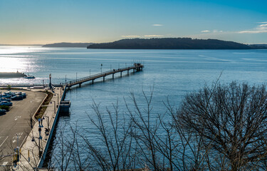 Fototapeta premium Pier From Above