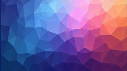 Fototapeta premium Vibrant Geometric Background Design