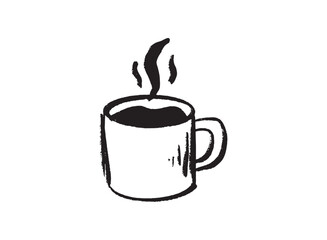 Illustration of an Handdrawn Coffee Cup