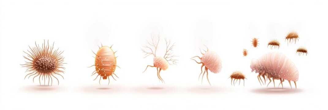 Understanding the life cycle of scabies mite and its burrowing process for medical education