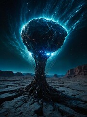 Ethereal Entity: The Living Aurora of an Alien World