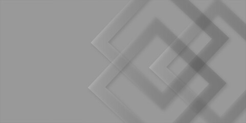 Obraz premium Abstract minimal geometric white and gray triangle background design.Modern lines pattern futuristic technology concept banner for cover, poster, presentation
