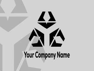 Fototapeta premium Abstract Geometric Logo Design