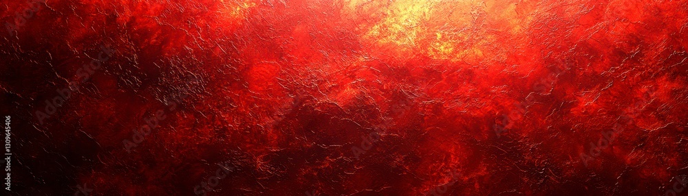 Poster fiery red abstract texture art with dynamic patterns of molten lava and intense heat visuals