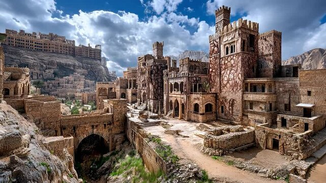Majestic Ruins of Shibam, Yemen: A Glimpse into History