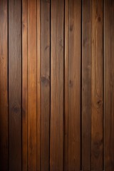 Fototapeta premium a close up of a wooden wall with a light shining on it