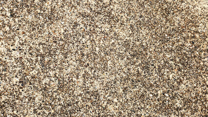 The texture of an aged concrete sidewalk surface as a grained background