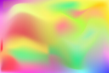 Vibrant multicolor retro gradient texture background