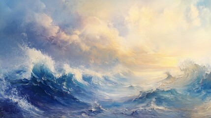 The Ocean's Ceaseless Drama Unfolds Before Your Gaze in Colors