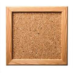 Fototapeta premium A close-up view of a cork board textured surface ideal for displaying notes and important reminders in an office