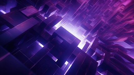 Obraz premium abstract purple geometric background