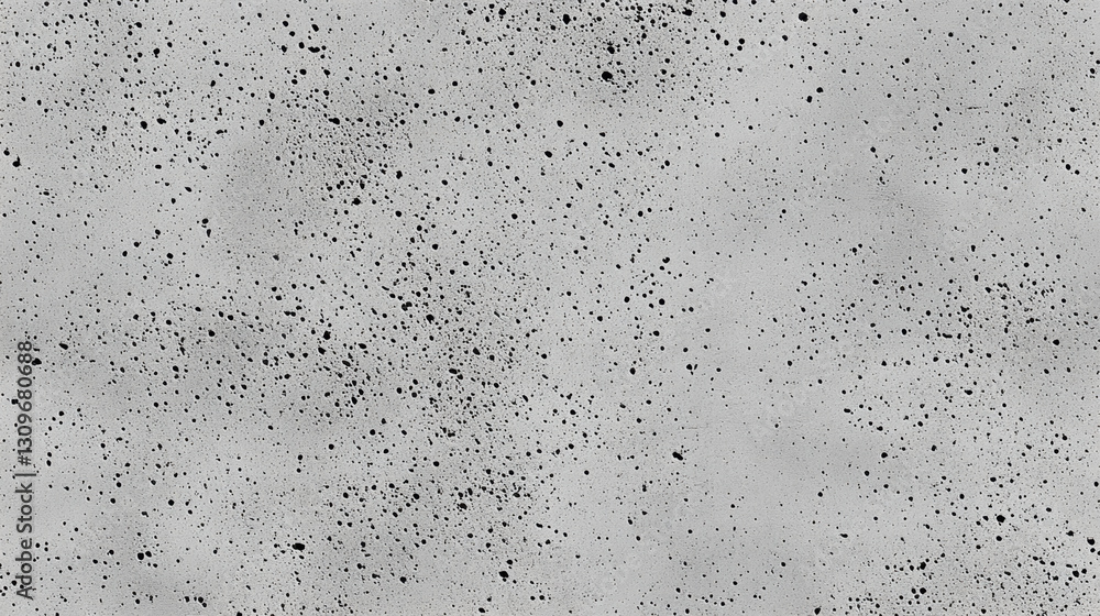 Poster a textured gray background with subtle speckles, creating an abstract and minimalist aesthetic.