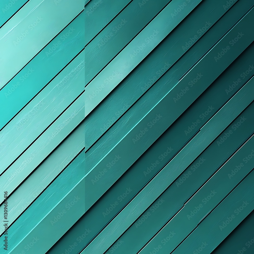Poster abstract teal diagonal lines geometric pattern design