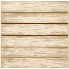 Fototapeta premium Light Beige Wooden Planks Illustration Background