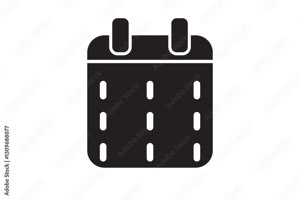 Canvas Prints calendar or appointment schedule flat icon icon for apps and websites