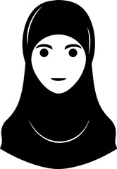 Islamic vector design for ramadan and eid illustration in black and white