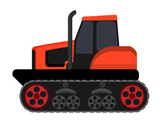 Red Tractor Crawler