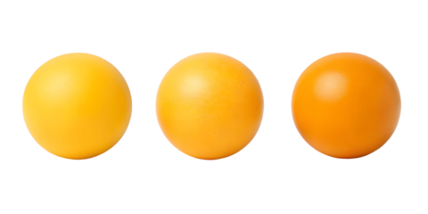 Different Styles of Yellow and Orange Tennis Table Ping Pong Paddle, Bold and Bright Table Tennis Gear, PNG Transparent