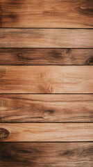 Rich Brown Wooden Planks Background Texture