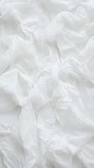 Obraz premium White Fabric Drape Abstract Background Illustration