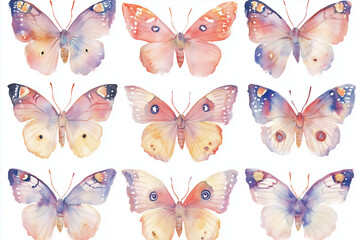 butterfly isolated on white background