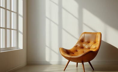 armchair in a modern interior
