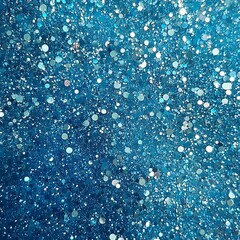 Sparkling Blue Glitter Texture Background Image (2)