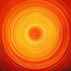 Vibrant Concentric Circles Abstract Art Design