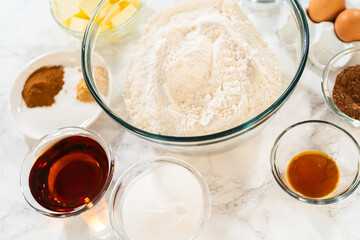 Chocolate Ginger Sugar Cookie Dough for Baking