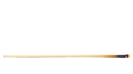 Incense stick isolated on white background