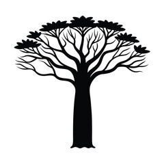 Obraz premium The Art of Tree Silhouettes