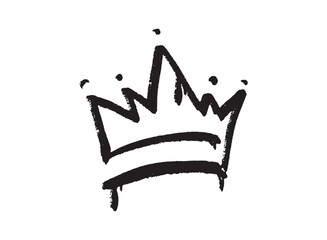 Illustration of an Graffiti Spray Crown