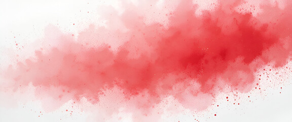Obraz premium An abstract textured background featuring a soft, red blur on a white surface