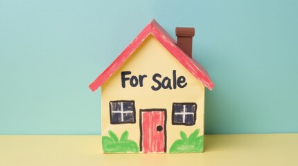 Tiny house toy model for sale affordable finance marketing ideas for home buyers in a creative environment