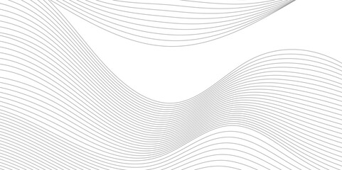 Fototapeta premium Abstract technology wave lines,Abstract wavy element for design on transparent background isolated.frequency sound, data science, business wave line background.