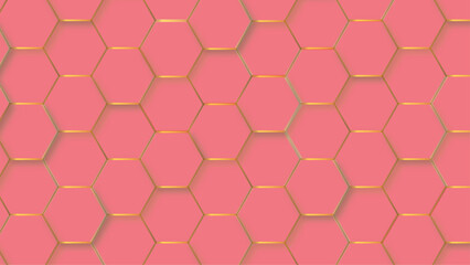  Abstract multicolor hexagon geometric honeycomb texture background. creative decorative element fabric. hexagon light creative digital concept vector surface grid hexagonal tile .