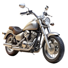 Obraz premium motorcycle isolated on white background