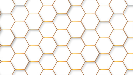  Abstract multicolor hexagon geometric honeycomb texture background. creative decorative element fabric. hexagon light creative digital concept vector surface grid hexagonal tile .
