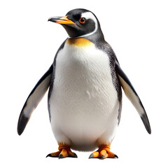 Fototapeta premium penguin isolated on white background
