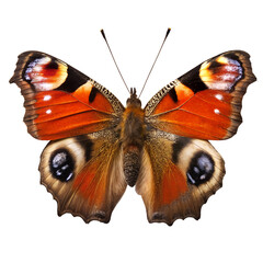butterfly on isolated background